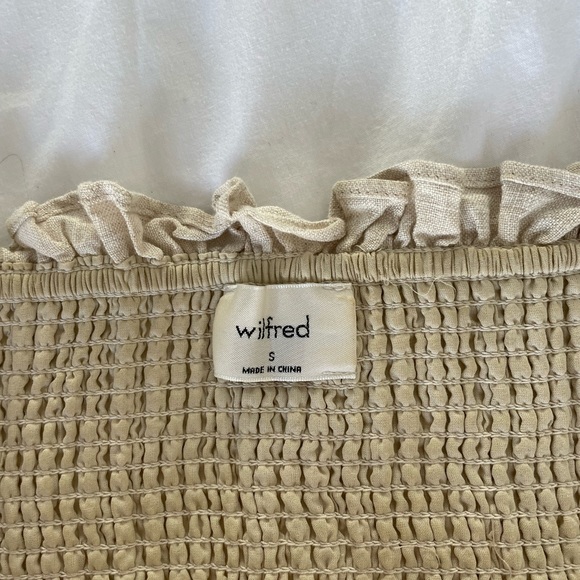 ARITZIA linen crop top - Picture 2 of 5